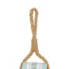 Wood Sail Boat Pulley Wall Decor Blue - Olivia & May: Coastal Beach Art, Carved Wood Composite Sculpture - 3 of 4