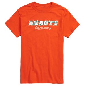 Men's - Abbott Elementary - Logo Short Sleeve Graphic T-Shirt - 1 of 4