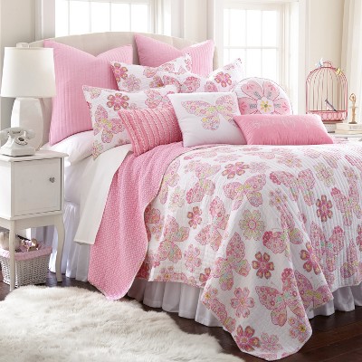 Kama Quilt Set - One Full/queen Quilt And Two Standard Shams - Levtex ...