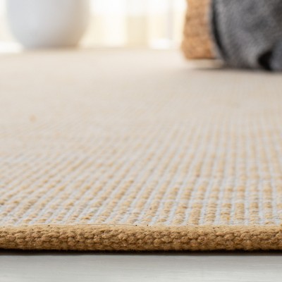 Montauk Gold 8' x 10' Handmade Cotton Flat Woven Rug
