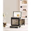 SONGMICS 5-Tier Jewelry Box with Glass Window Jewelry Storage Organizer with 3 Side Drawers & Big Mirror - 2 of 4