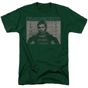 Men's Supernatural Dean Mug Shot T-Shirt - 1 of 4