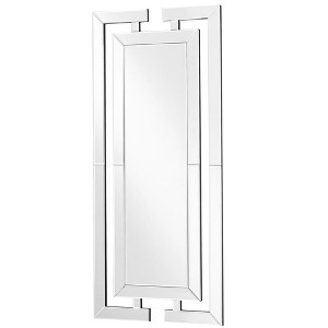 Elegant Lighting Sparkle 21 in. Contemporary Rectangle Mirror in Clear - 1 of 4