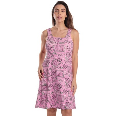 Just Love Sleeveless Nightgown for Women- Lightweight, Comfortable Sleepwear with Stylish Design