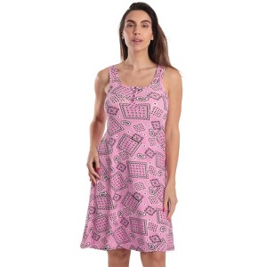 Just Love Sleeveless Nightgown for Women- Lightweight, Comfortable Sleepwear with Stylish Design - 1 of 3