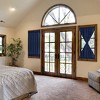 PiccoCasa Thermal Insulated French Room Darkening Door Curtain Panel - 2 of 4