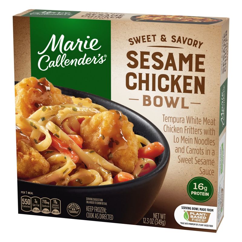 Marie Callender's Frozen Sesame Chicken Bowl - 12.3oz, 4 of 6