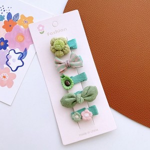 MyKids-USA Versatile Hair Accessory For Babies: Beautiful Colorful Small Butterfly Bow Hair Clip Sets - 1 of 1