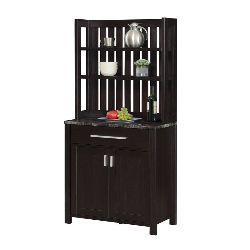 Sawyer Wine Bar with Cabinet - Breighton Home, 4 of 8