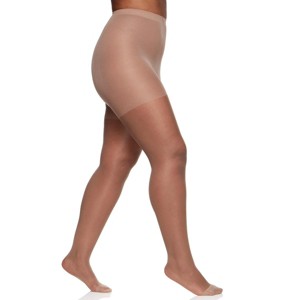 Berkshire Queen Silky Sheer Extra Wear Control Top Pantyhose with Reinforced Toe - 4489 - 1 of 1