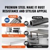 VEVOR Stainless Steel Prep Table, 24 x 36 x 34 Inch, 750 lbs Load Capacity, Heavy Duty Metal Worktable with 3 Adjustable Height Levels - 3 of 4