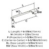 Amerock Coble Pull for Cabinets, Drawers, and Furniture - 3 of 4