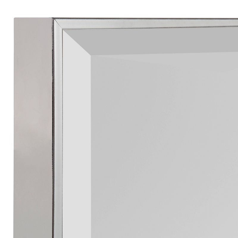 22.7&#34; x 28.7&#34; Rhodes Rectangle Wall Mirror Silver - Kate &#38; Laurel All Things Decor, 4 of 7