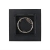 GDFStudio Jasmine Outdoor 30,000 BTU Square Fire Column, Brushed Black - 4 of 4