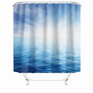 The Vast Sea Shower Curtains for Bathroom Waterproof Fabric Bath Curtain Durable Soft Stylish Bathroom Decor 72x72 Inch - 1 of 1