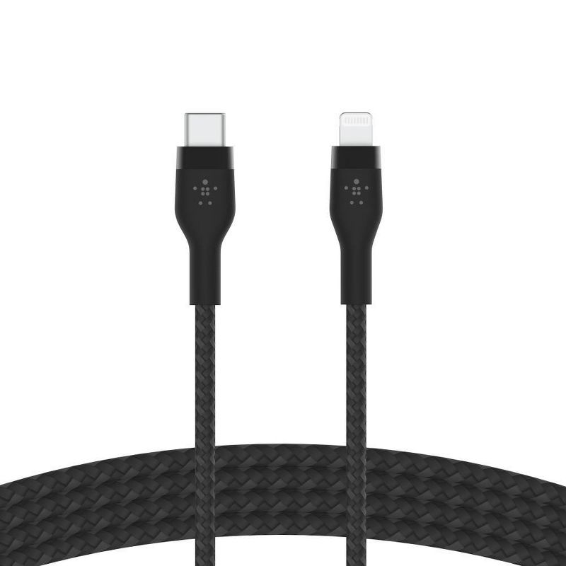 Belkin BoostCharge Pro Flex USB-C Lightning Connector Cable + Strap, 6 of 10
