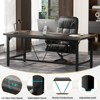 Aheaplus Heavy Duty Extra Long 2 Person Desk for Home Office - 4 of 4