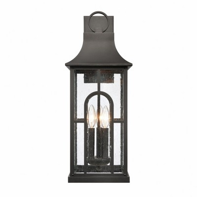 Elk Home Triumph 3 - Light Wall Light in  Textured Black