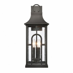 Elk Home Triumph 3 - Light Wall Light in  Textured Black - 1 of 3