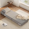 TROPOW Floor Chair 2-in-1 Folding Bed with Decorative Cushion Sleeping Chair with Bed Function - 4 of 4