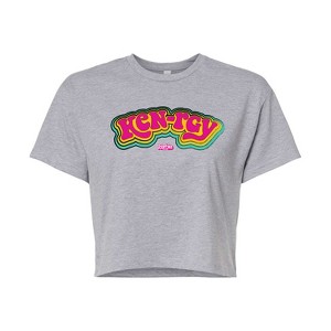 Women's - Barbie - Kenrgy 70s Cropped Graphic T-Shirt - 1 of 4