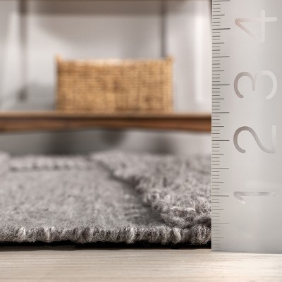 Jermund Textured Cotton-Blend Area Rug