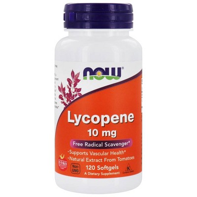 NOW Foods Lycopene 10 mg.  -  120 Count