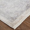 Marquette Transitional Oriental Gray/Silver/Ivory Area Rug - 3 of 4