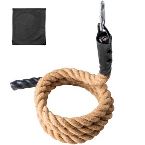 VEVOR Gym Climbing Rope, 1.5" Diameter 10 ft Length Gym Fitness Training Rope, Gym Exercise Workout Rope for Adults, Climbing Rope for Fitness - 1 of 4
