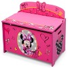 Delta Children Minnie Mouse Toy Box with Slow-Close Lid - 4 of 4