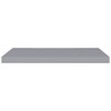 vidaXL Floating Wall Shelves 4 pcs Gray 31.5"x9.3"x1.5" MDF - 3 of 4