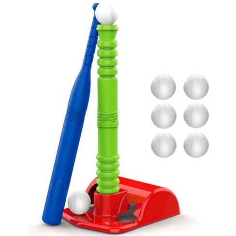 T Ball Set For Kids Ages 3 5 With 20 Batting Tee Baseball Tee Stand 8 Soft Baseballs For Kids Plastic Baseball Bat Play22usa Target