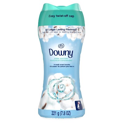 Downy In-Wash Laundry Scent Booster Beads, Cool Cotton, 7.8 oz