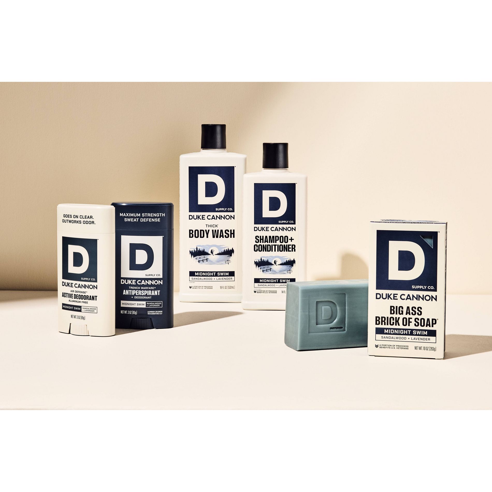 Duke Cannon Supply Co. Midnight Swim Collection