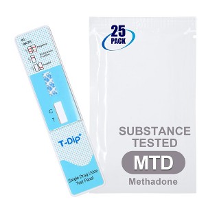 Mintegrity [25pk] - Methadone (MTD) Single Panel Drug Tests Card, Single Panel MTD Screen Urine Drug Test Card | MT-WDMT-114 - 1 of 4