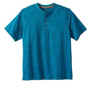 Boulder Creek by KingSize Men's Big & Tall Heavyweight Short-Sleeve Henley Shirt - 1 of 4