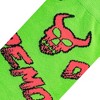 Odd Sox, Demon Time, Funny Novelty Socks, Large - 4 of 4
