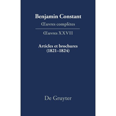 Articles Et Brochures (1821-1824) - by  David Auberson (Hardcover)
