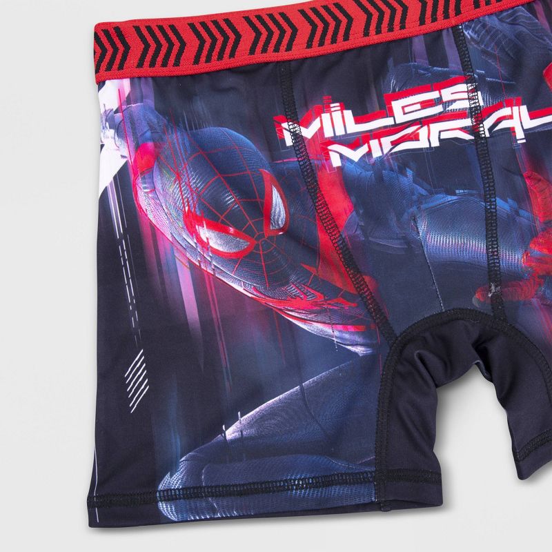 Boys' Spider-Man: Miles Morales 4pk Underwear, 3 of 6