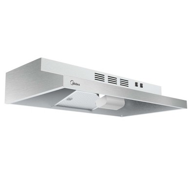 Midea 30-Inch Stainless Steel Convertible Under Cabinet Range Hood