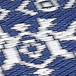 dark blue/white