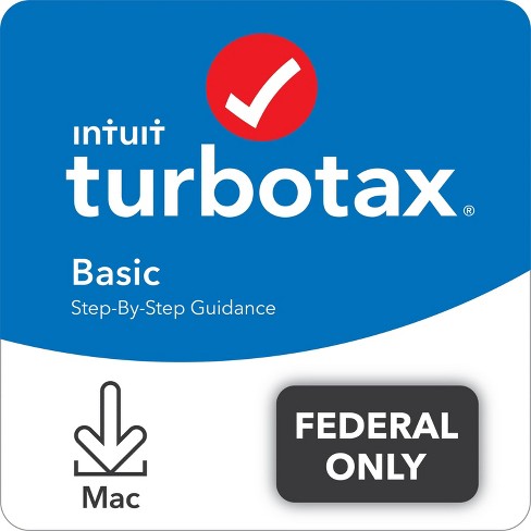Turbotax Basic 2021 Federal Tax Software Target