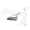 Brushtech Double Helix Safety Flat-Top Griddle Brush - Non-Toxic Grill Brush with Galvanized Steel Springs - Heavy-Duty BBQ Grill Cleaner, Made in USA - 2 of 3