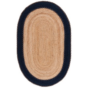 Natural Fiber NFB261 Hand Loomed Indoor Rugs - Safavieh - 1 of 4