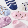 Girls' 6pk Puppy No Show Socks - Cat & Jack™ - 3 of 3