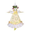 Enesco 5.75 In Fa La La Wreath Lady Ornament Song Music Christmas Tree Ornaments - 2 of 3