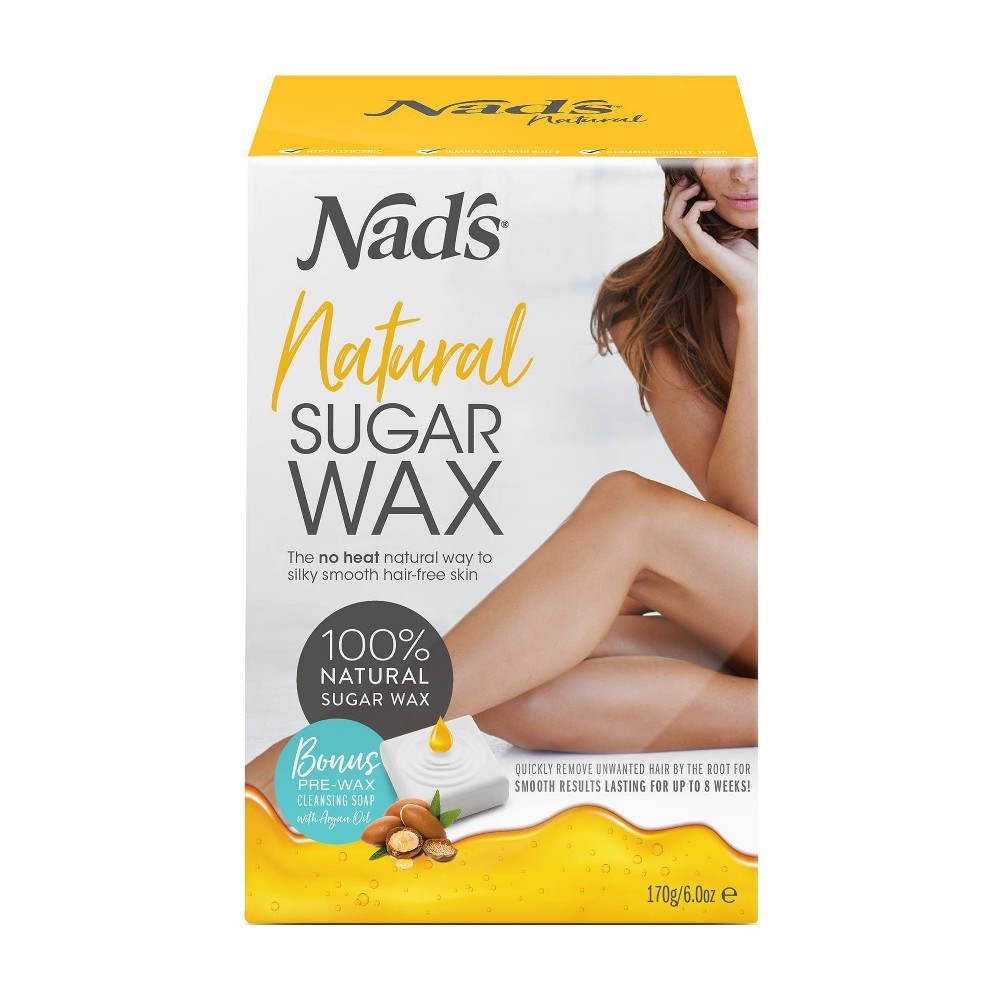 Photos - Hair Removal Cream / Wax Nad's Natural Sugar Wax Kit - 6oz