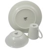 Gibson Home Noble Court Fine Ceramic 12 Piece Dinnerware Set in White - 2 of 4