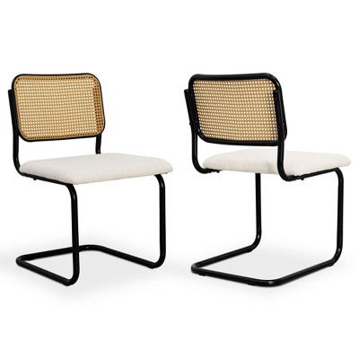 NicBex Armless Dining Chair Set of 2 Modern Comfy Velvet Accent chair with Metal Legs