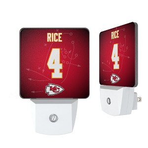 NFL Kansas City Chiefs Players Game Tactic Night Light 2-Pack - 1 of 4